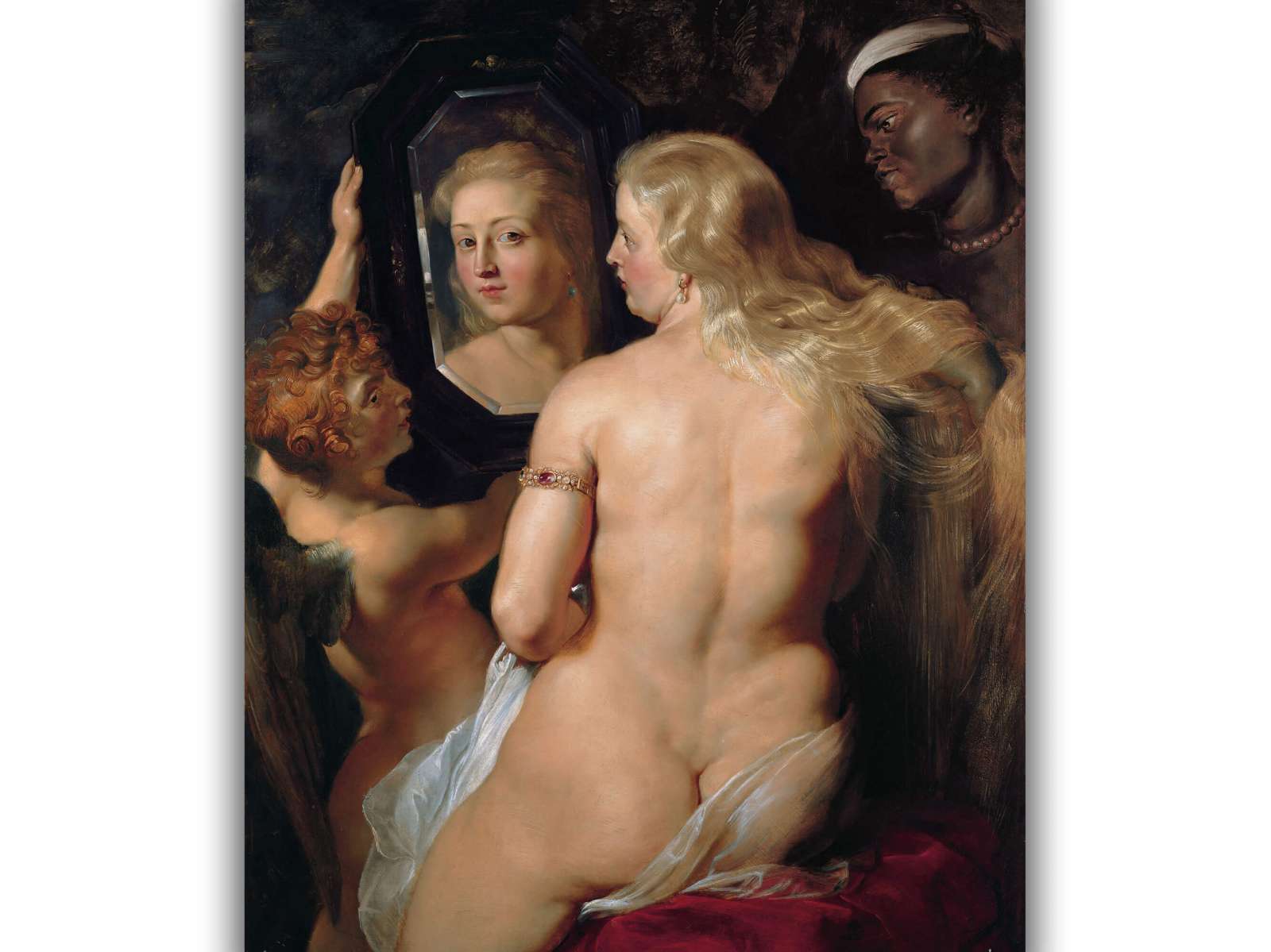 Reprodukcija „Rytinis Veneros tualetas“, Peter Paul Rubens (1612)