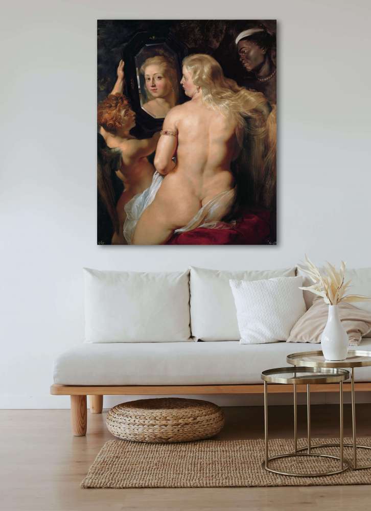 Reprodukcija „Rytinis Veneros tualetas“, Peter Paul Rubens (1612)