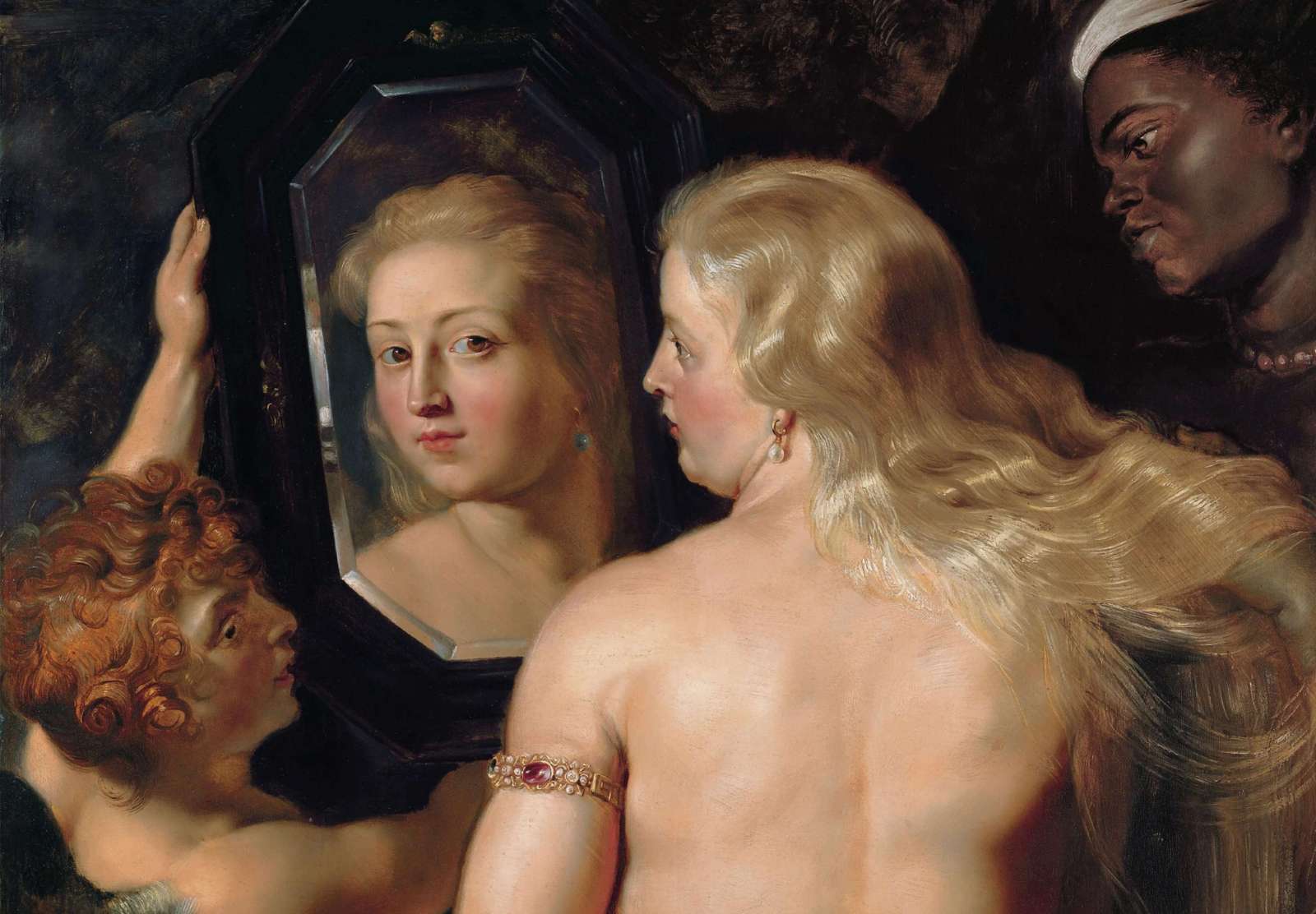 Reprodukcija „Rytinis Veneros tualetas“, Peter Paul Rubens (1612)