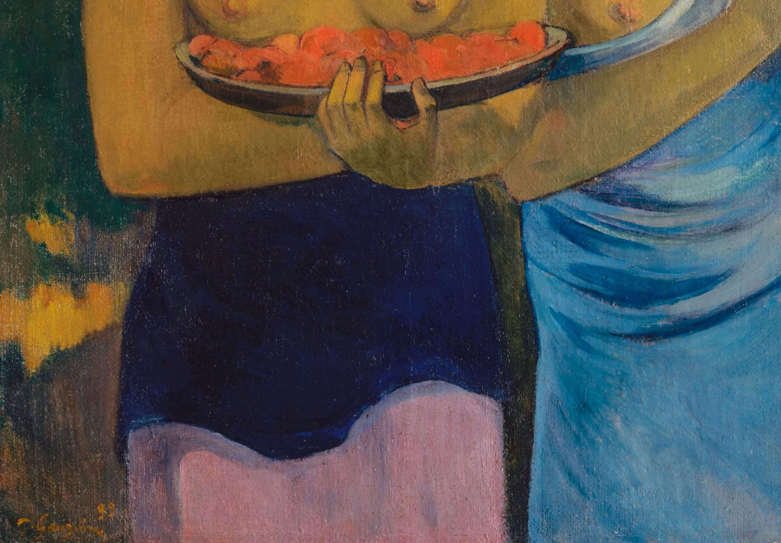 Reprodukcija „Dvi Taičio moterys“, Paul Gauguin (1899)