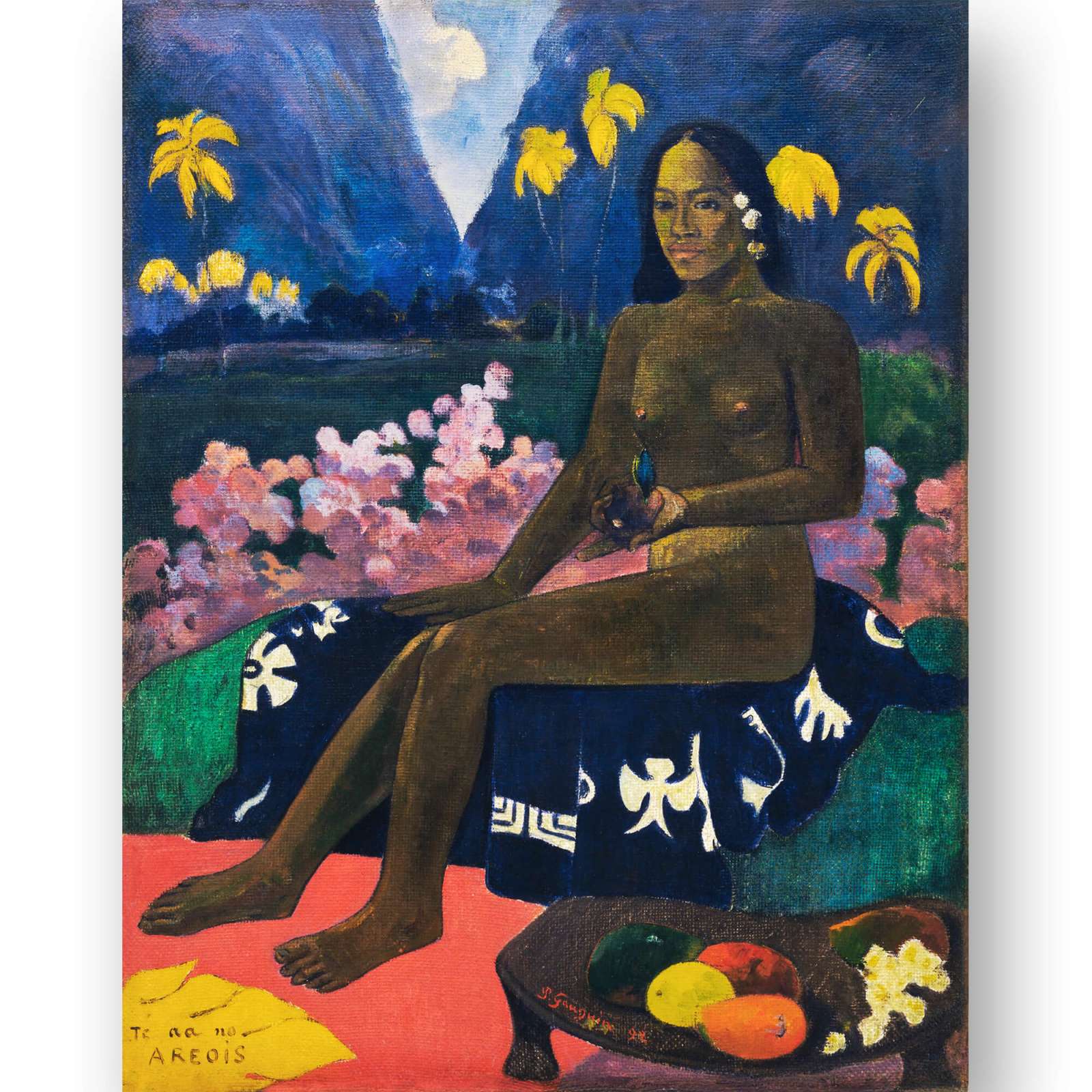 Reprodukcija „Areoi vaisiaus sėkla“, Paul Gauguin (1892)