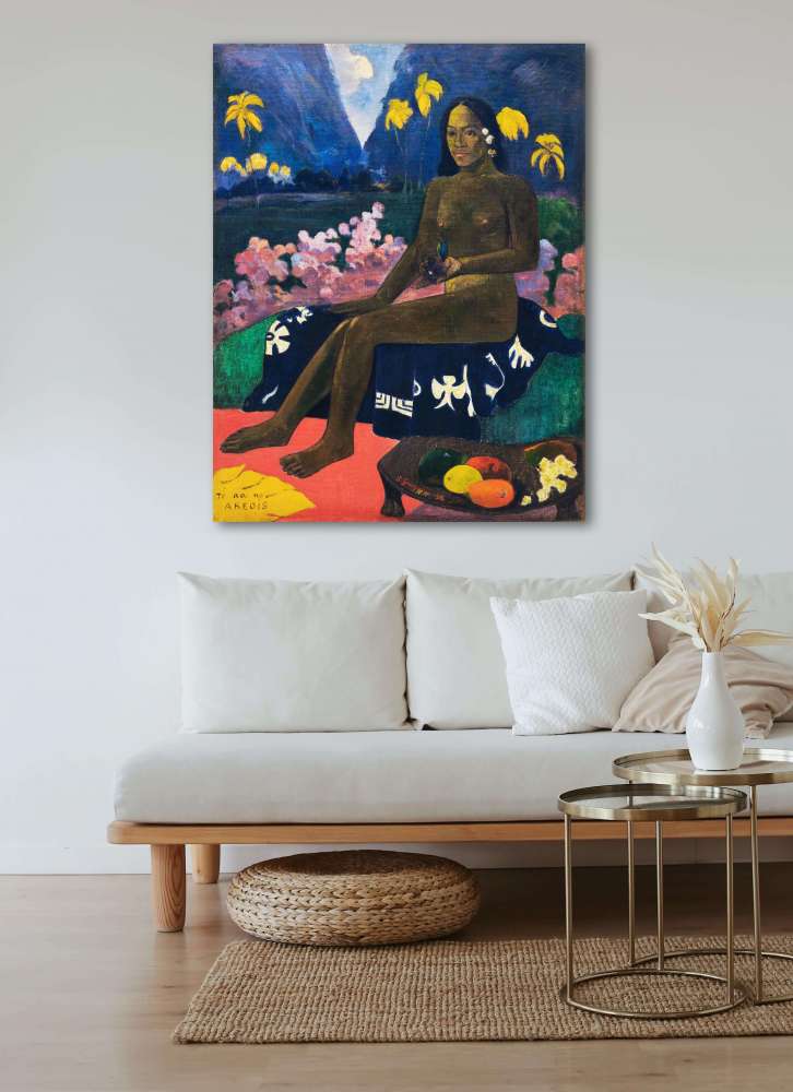 Reprodukcija „Areoi vaisiaus sėkla“, Paul Gauguin (1892)