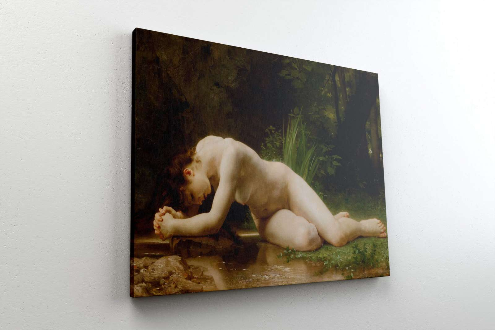 Reprodukcija „Biblis“, William Adolphe Bouguereau (1884)