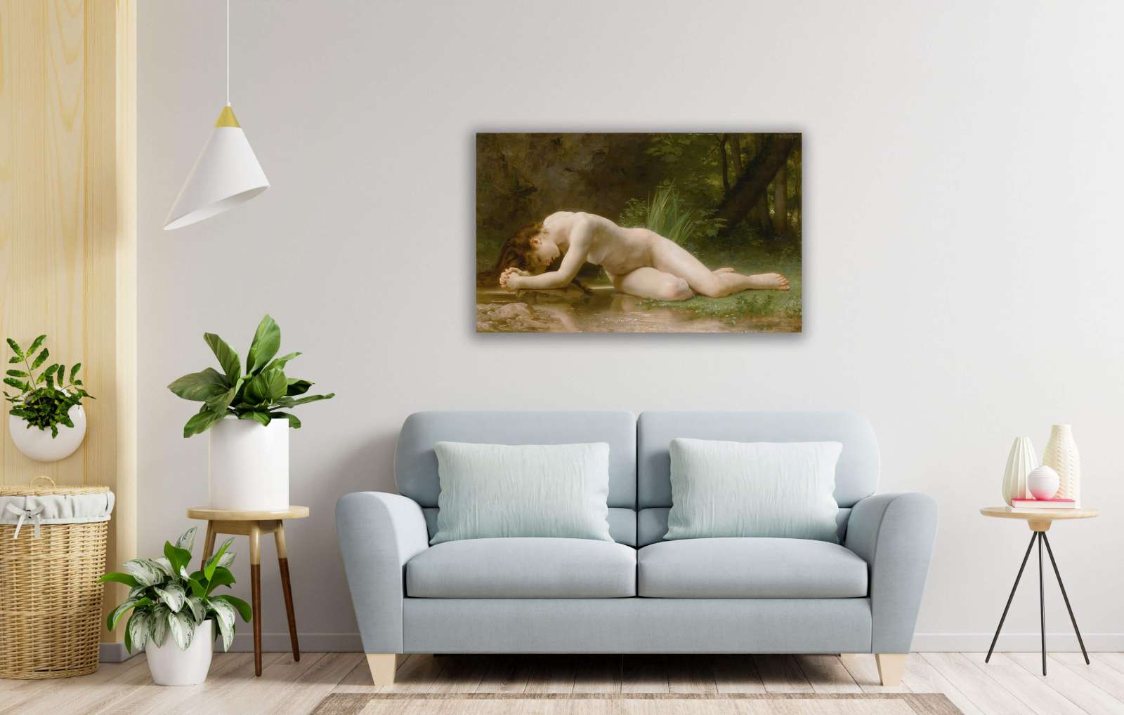 Reprodukcija „Biblis“, William Adolphe Bouguereau (1884)