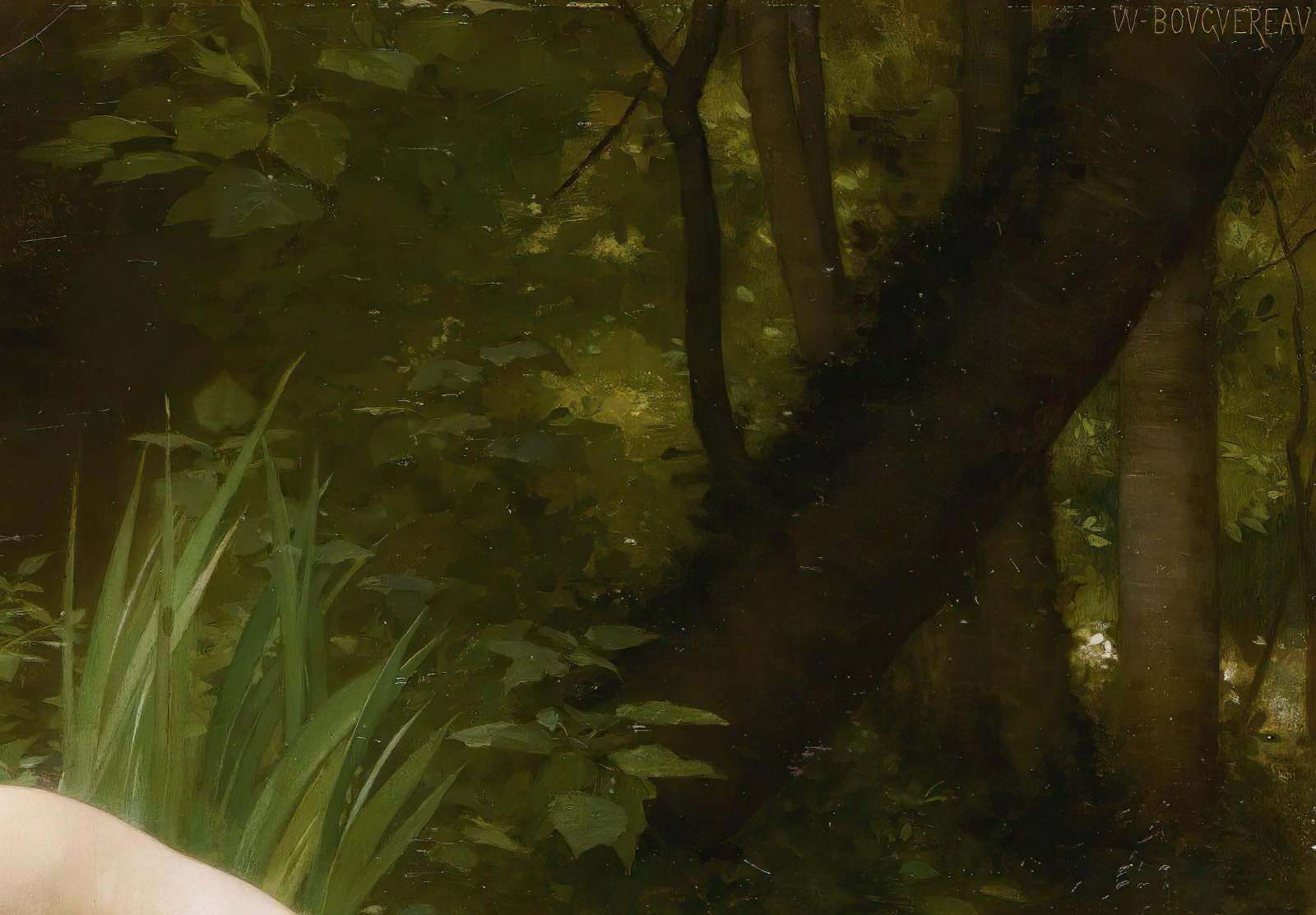 Reprodukcija „Biblis“, William Adolphe Bouguereau (1884)