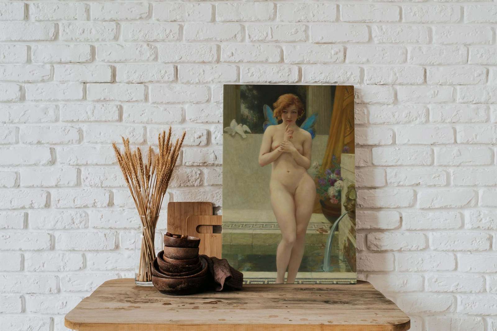 Reprodukcija „Psichė prie fontano“, Guillaume Seignac