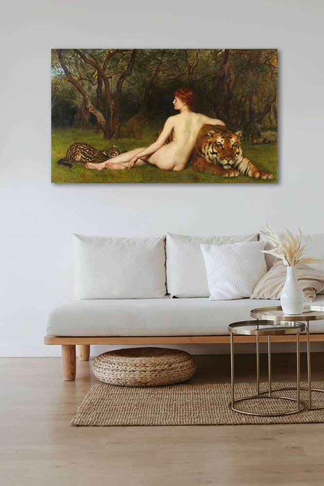 Reprodukcija „Kirkė“, John Collier