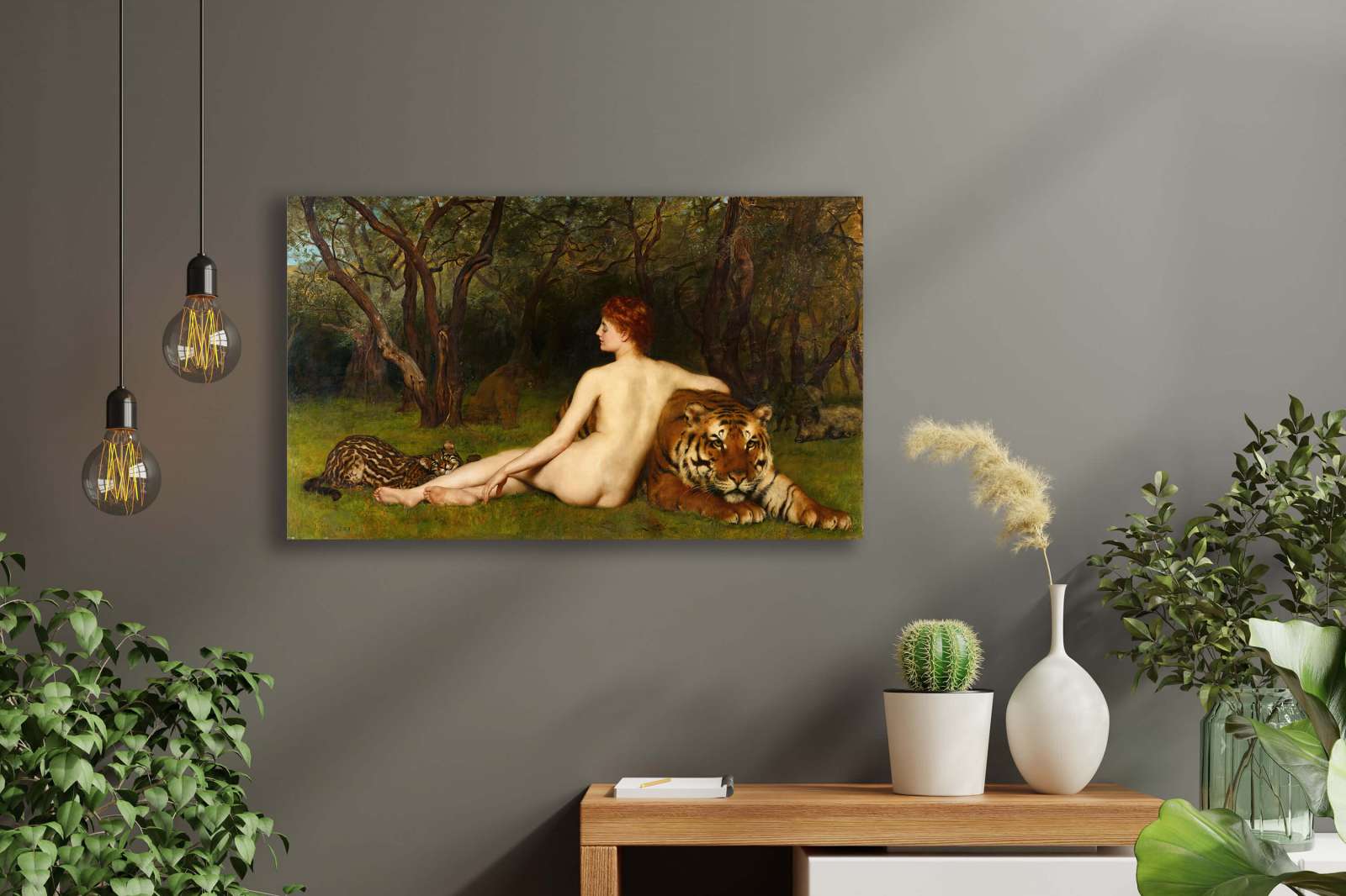 Reprodukcija „Kirkė“, John Collier