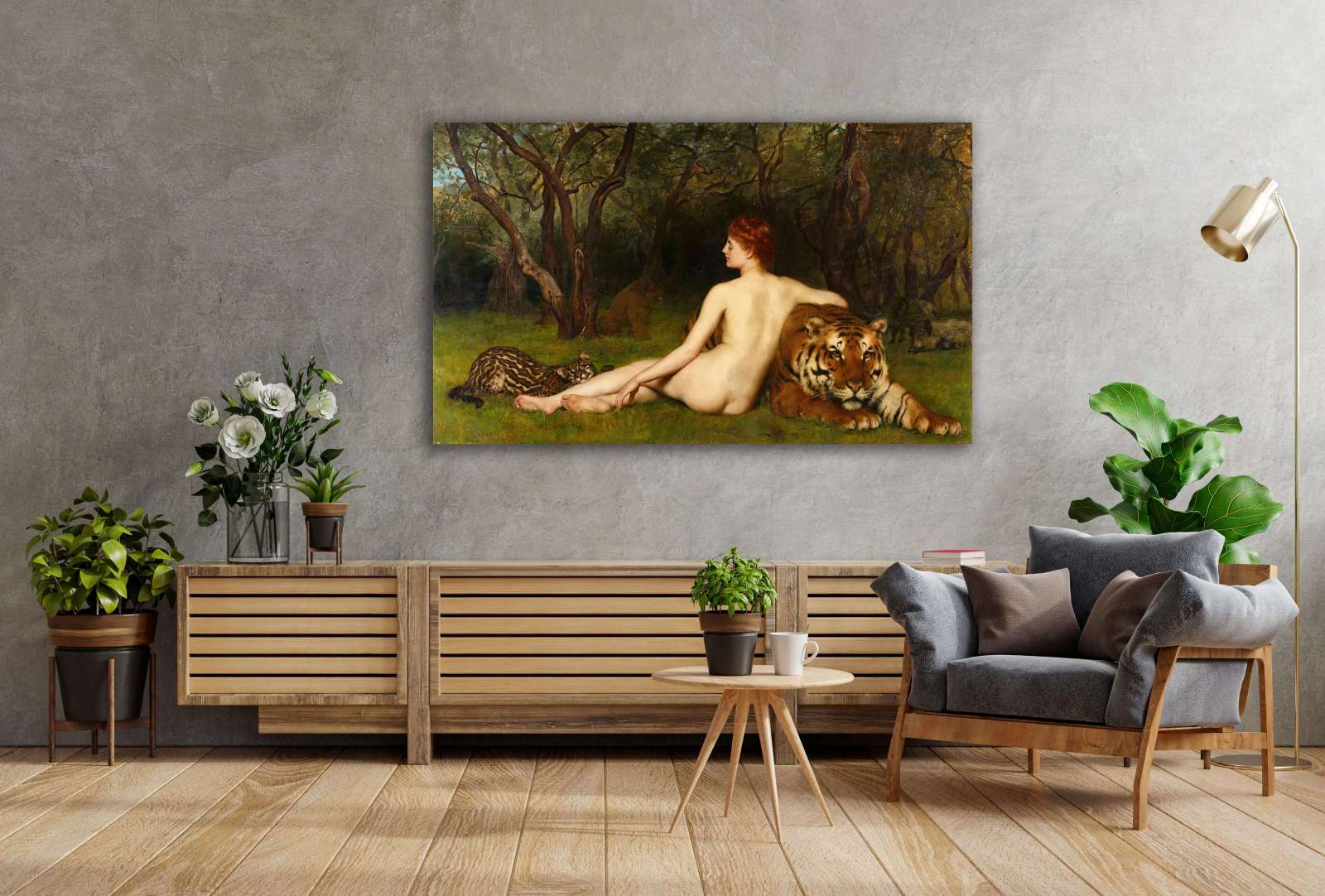 Reprodukcija „Kirkė“, John Collier