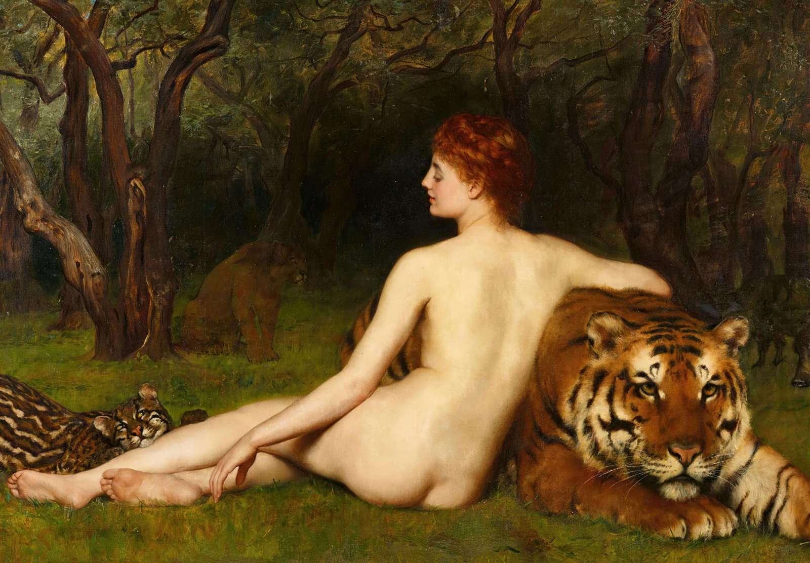 Reprodukcija „Kirkė“, John Collier