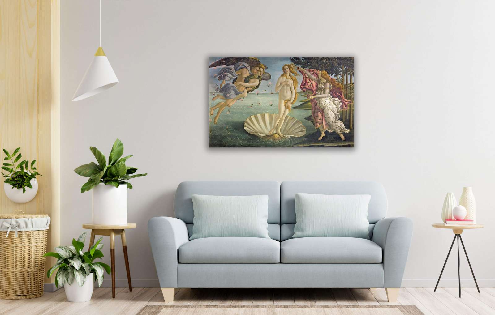 Reprodukcija „Veneros gimimas“, Sandro Botticelli (1485)