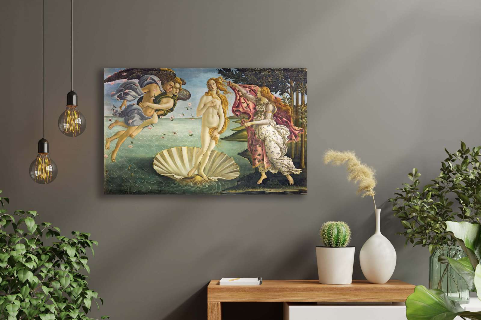 Reprodukcija „Veneros gimimas“, Sandro Botticelli (1485)