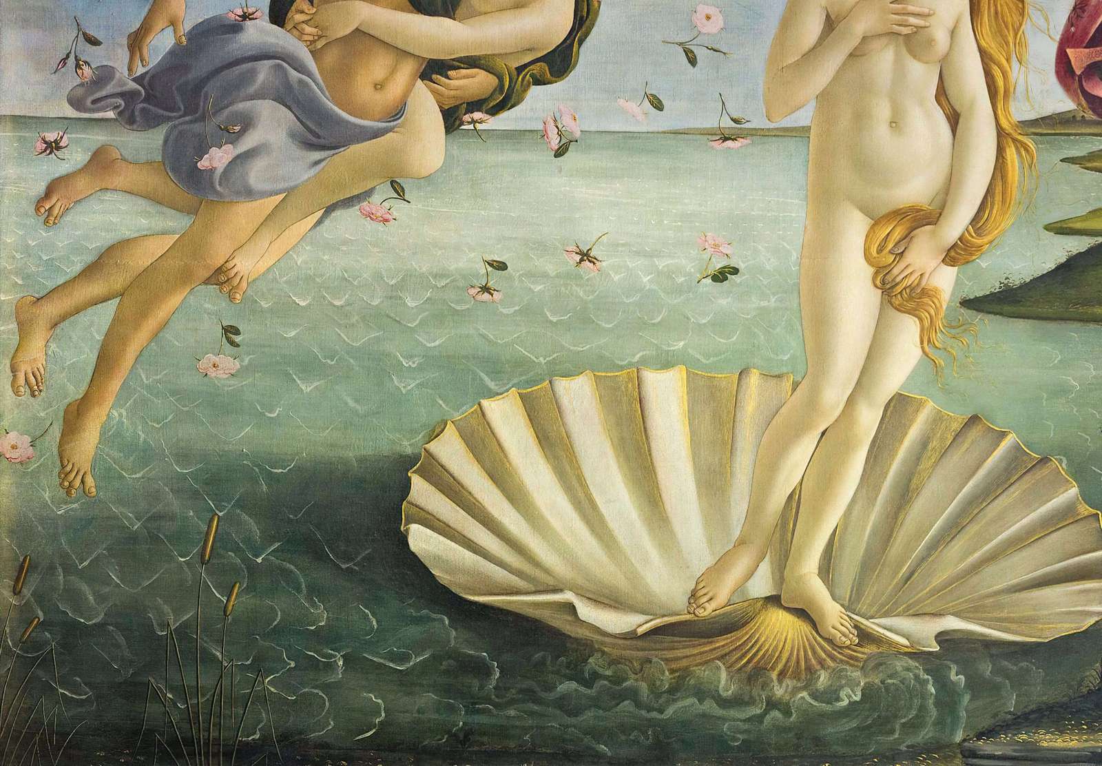 Reprodukcija „Veneros gimimas“, Sandro Botticelli (1485)