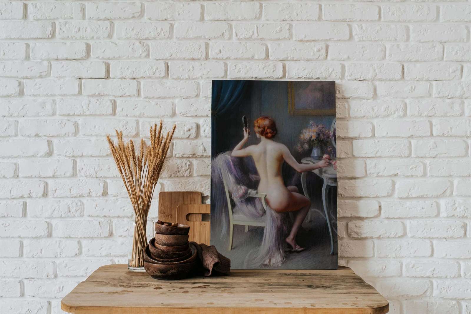 Reprodukcija „Nuoga prancūzė“, Delphin Enjolras