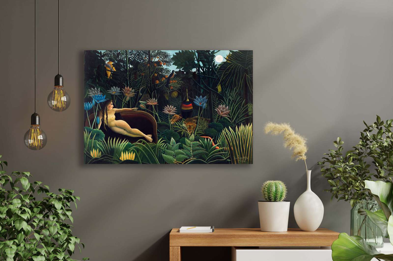 Reprodukcija „Sapnas“, Henri Rousseau