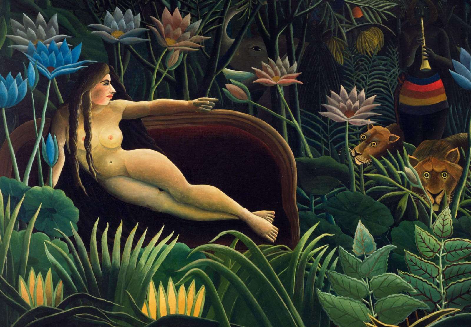 Reprodukcija „Sapnas“, Henri Rousseau