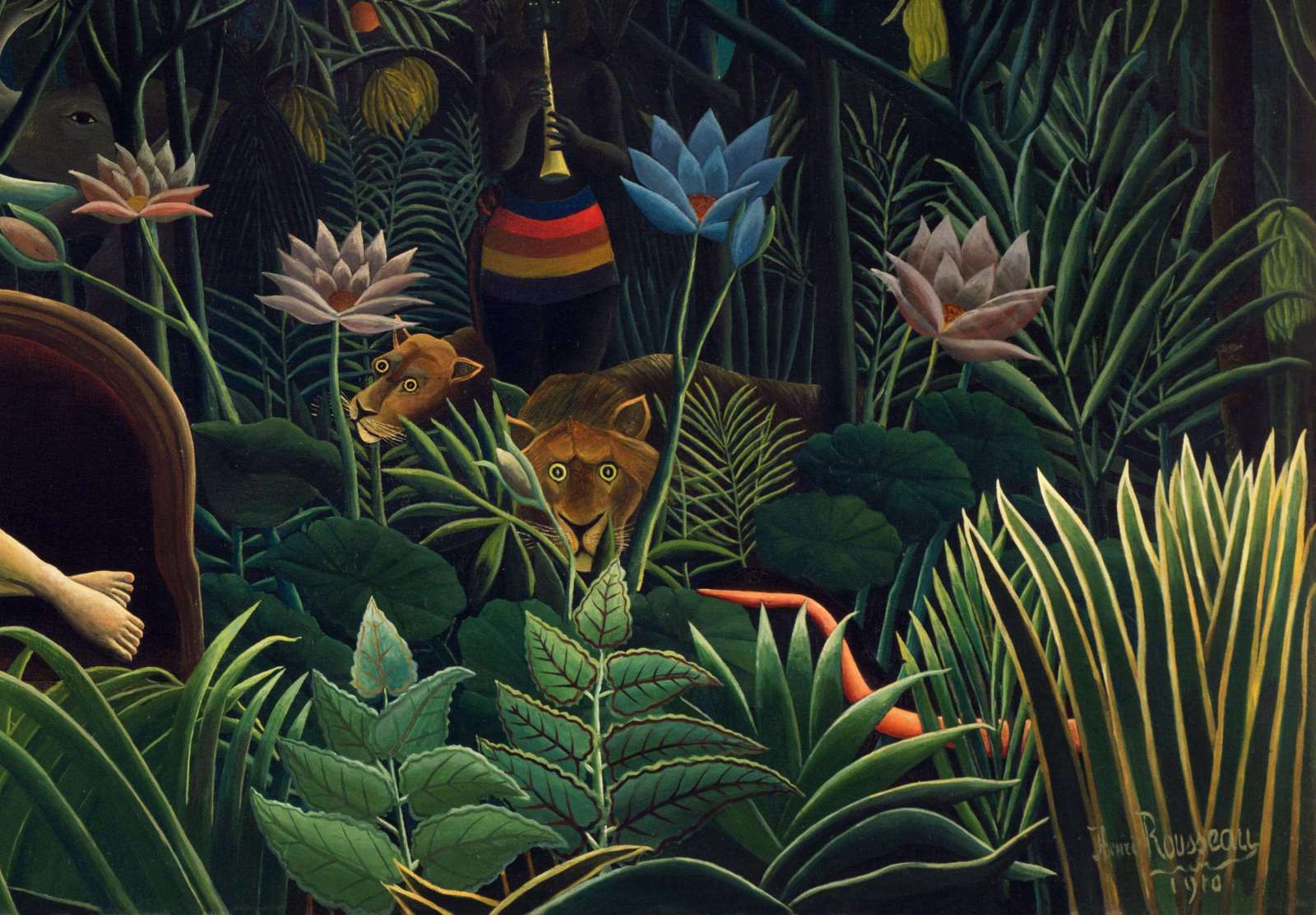 Reprodukcija „Sapnas“, Henri Rousseau