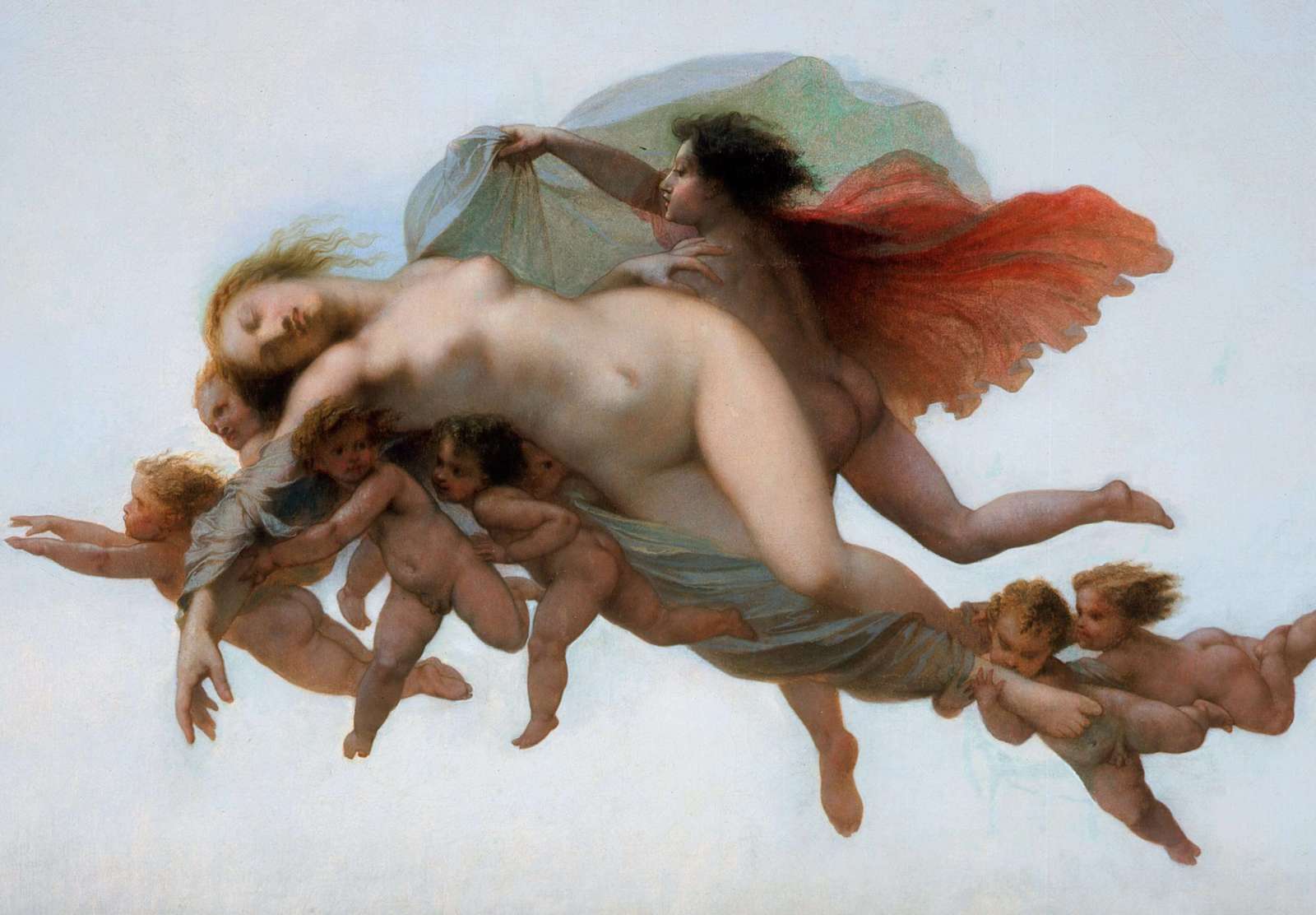 Reprodukcija „Psichė“, Auguste Barthélémy Glaize (1856)