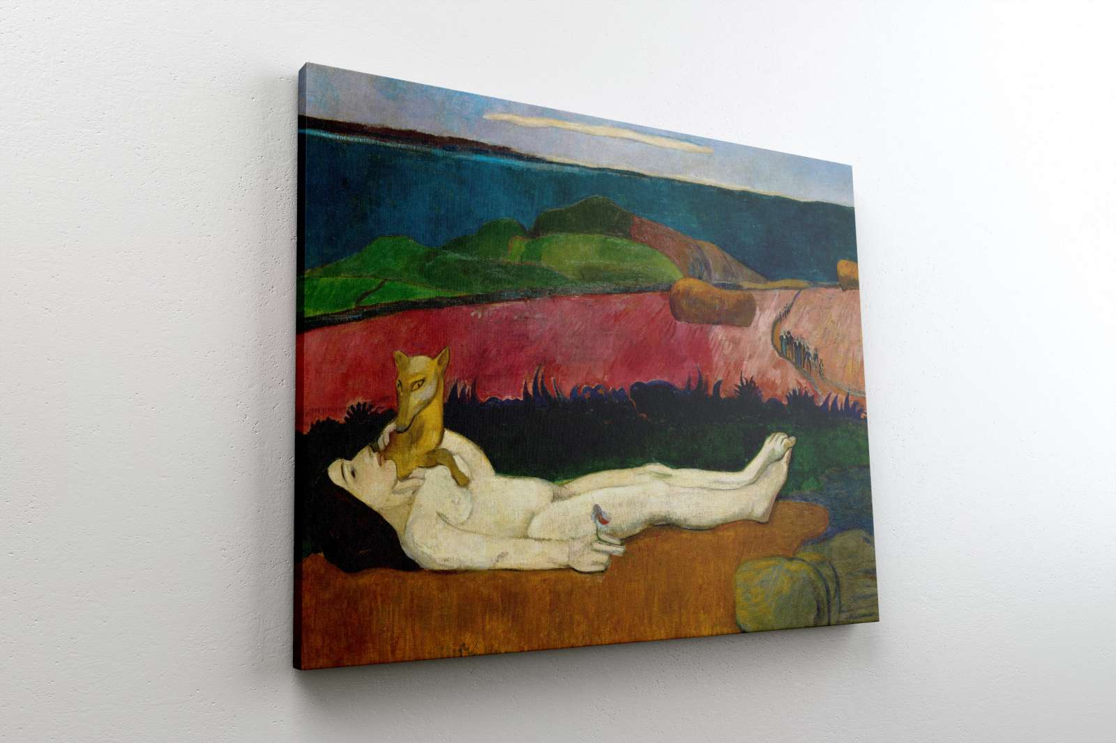 Reprodukcija „Nekaltybės praradimas“, Paul Gauguin (1891)