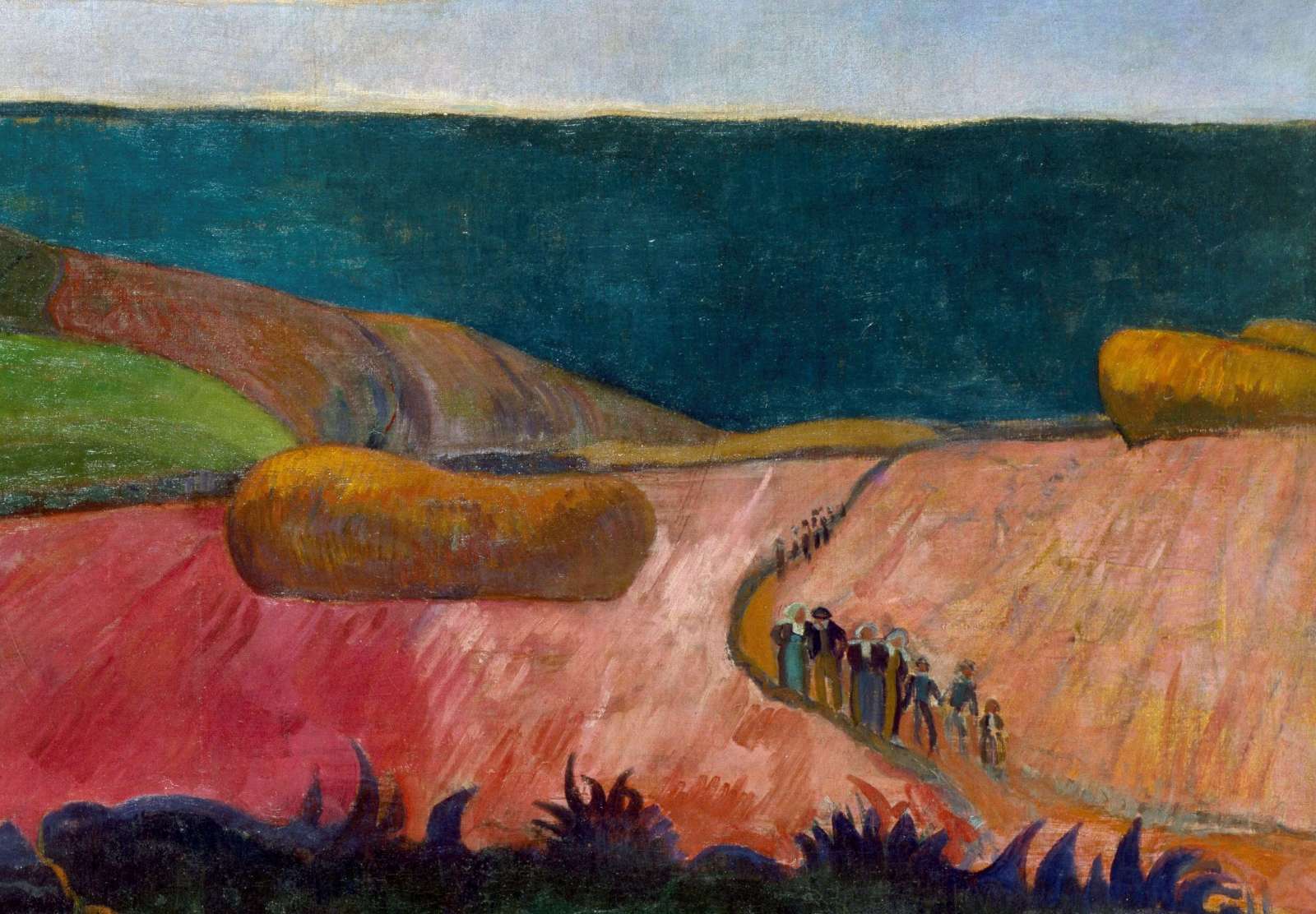 Reprodukcija „Nekaltybės praradimas“, Paul Gauguin (1891)