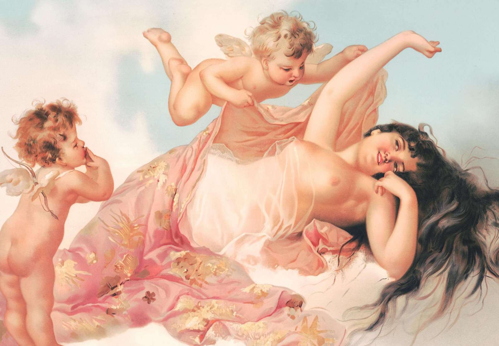 Reprodukcija „Meilės pabudimas“ (1894)