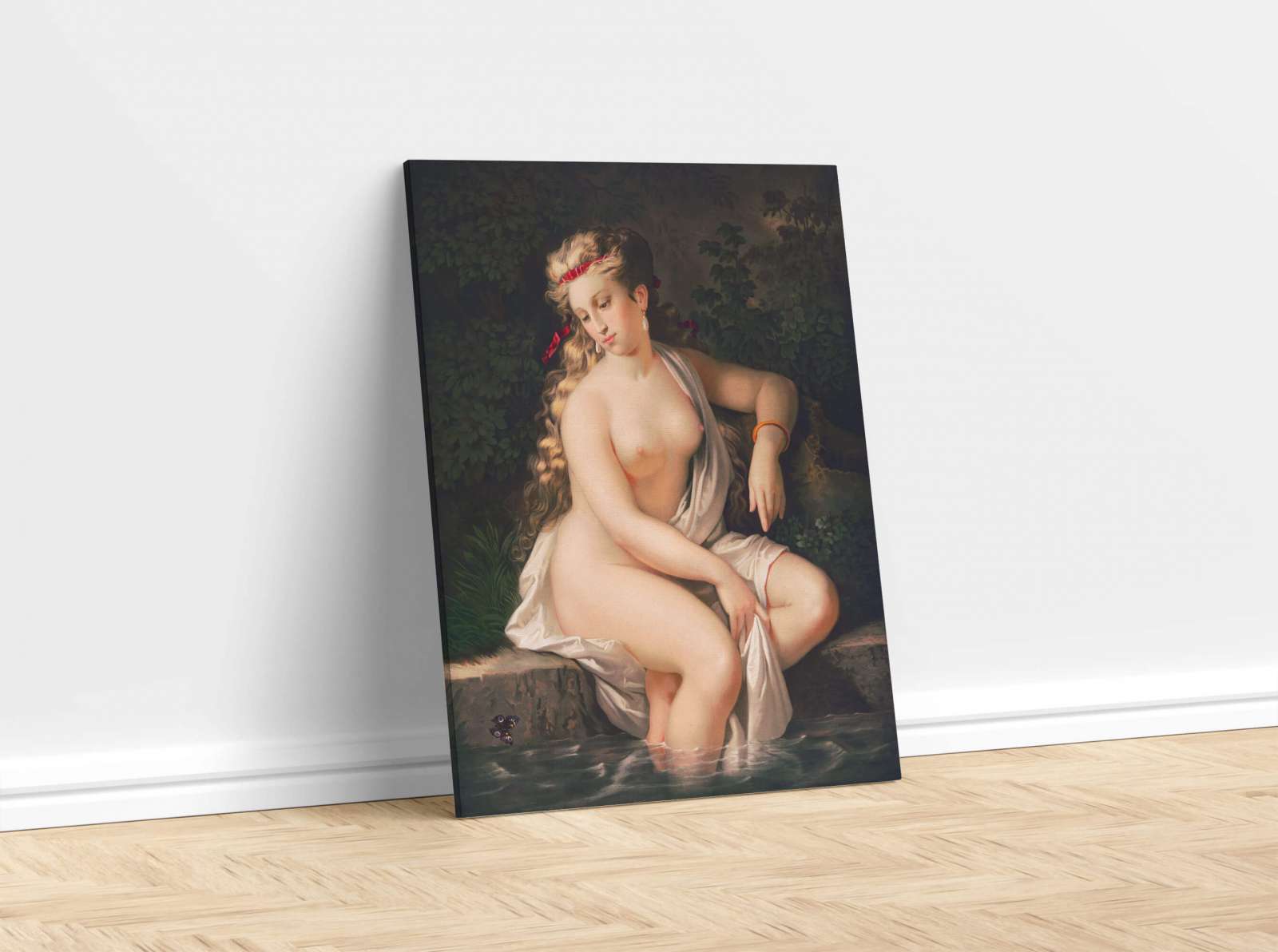 Reprodukcija „Ežero dama“, Sir Walter Scott (1870)