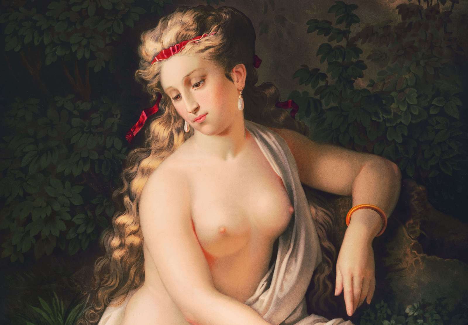 Reprodukcija „Ežero dama“, Sir Walter Scott (1870)