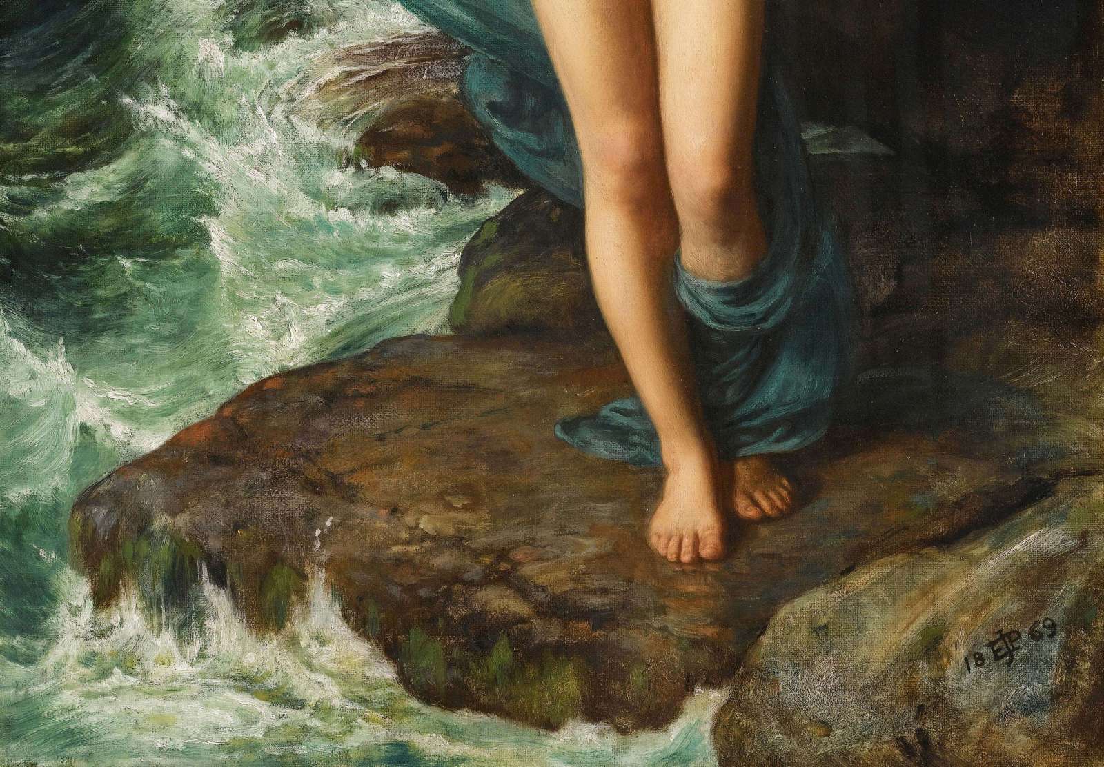 Reprodukcija „Andromeda“, Edward John Poynter (1869)