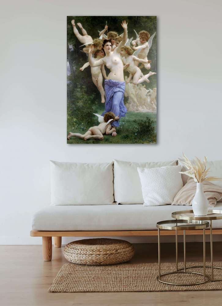 Reprodukcija „Invazija“, William Bouguereau (1892)