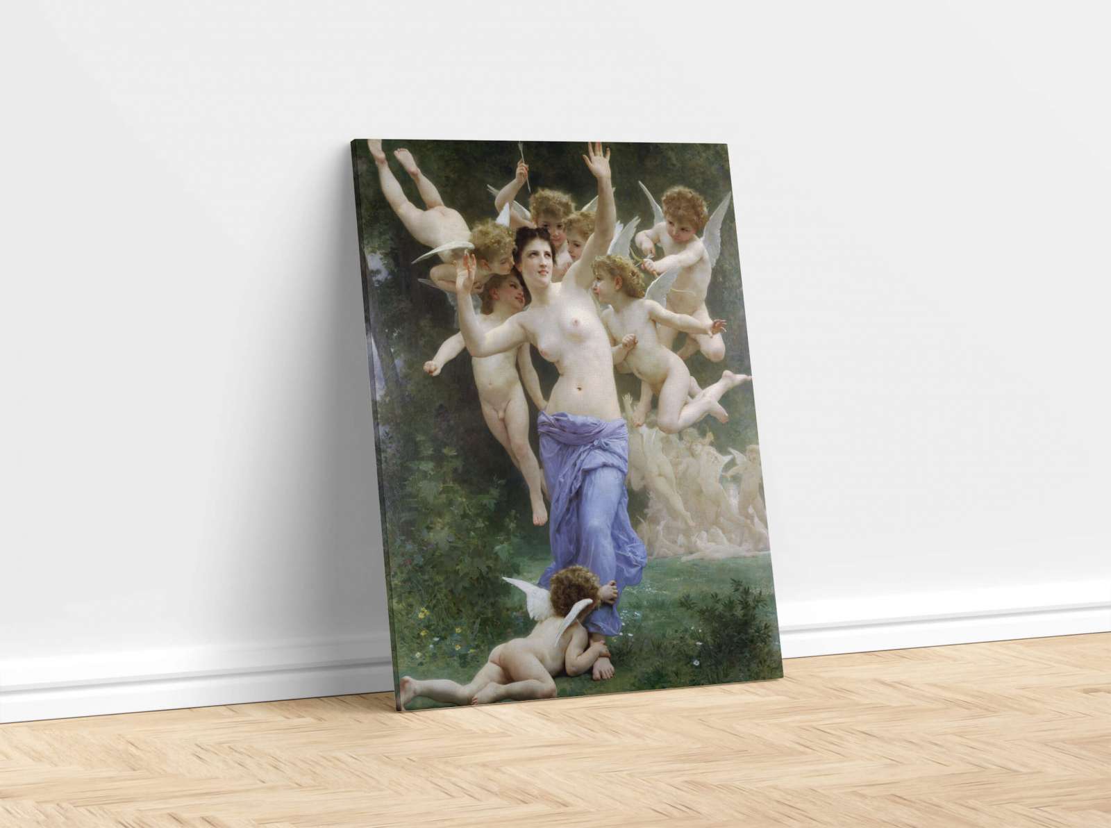 Reprodukcija „Invazija“, William Bouguereau (1892)
