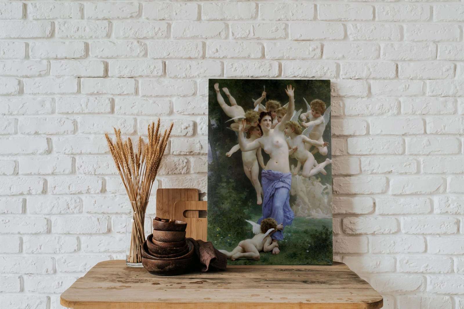 Reprodukcija „Invazija“, William Bouguereau (1892)