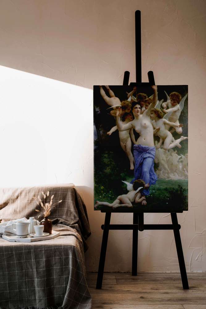 Reprodukcija „Invazija“, William Bouguereau (1892)