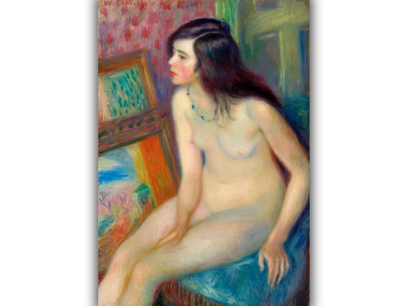 Reprodukcija „Šventyklos aukso medalis“, William James Glackens (1924)
