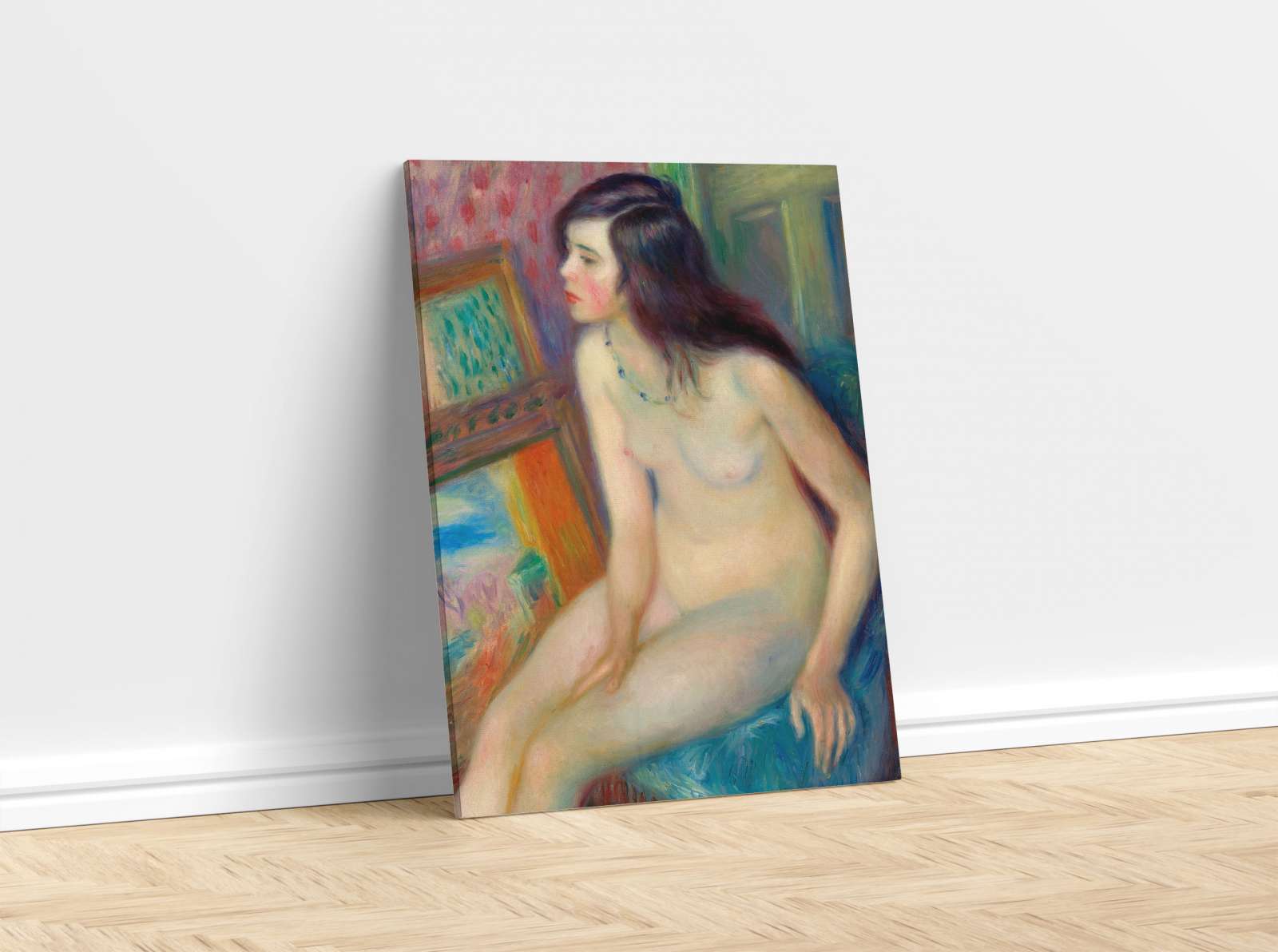 Reprodukcija „Šventyklos aukso medalis“, William James Glackens (1924)