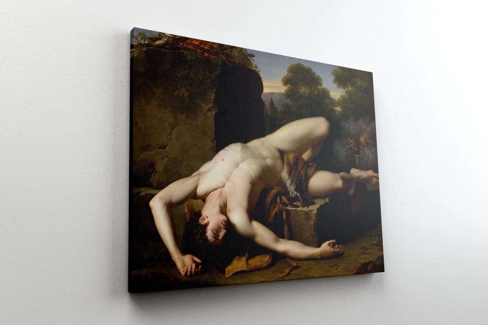 Reprodukcija „Abelio mirtis“, Francois Xavier Fabre (1790)