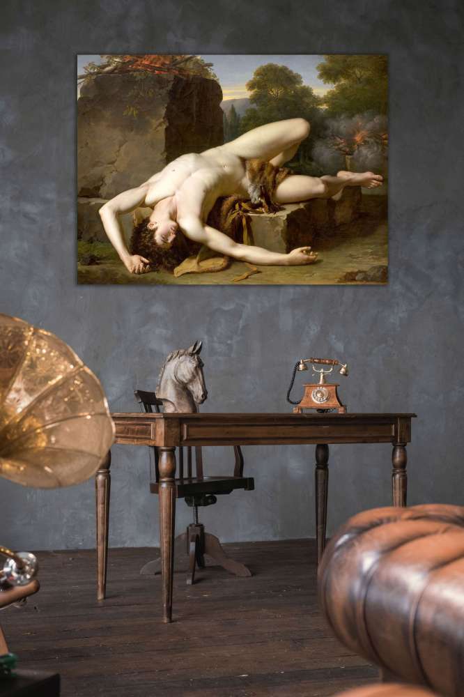 Reprodukcija „Abelio mirtis“, Francois Xavier Fabre (1790)