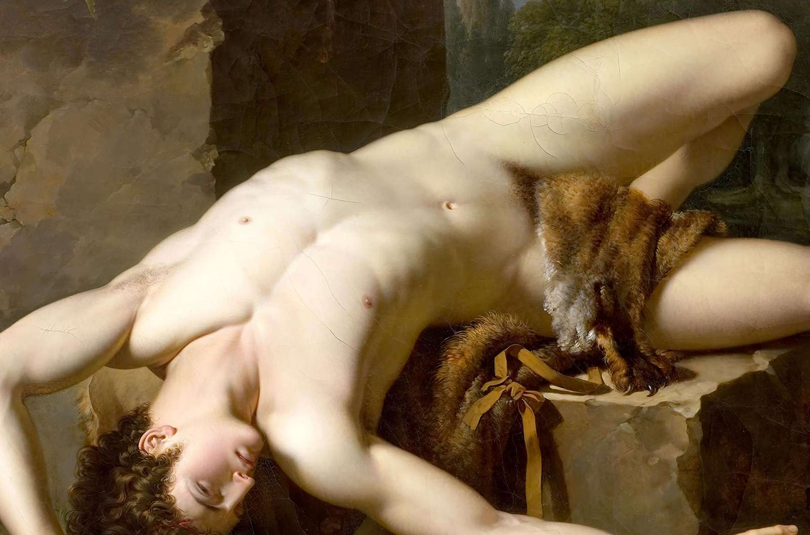 Reprodukcija „Abelio mirtis“, Francois Xavier Fabre (1790)
