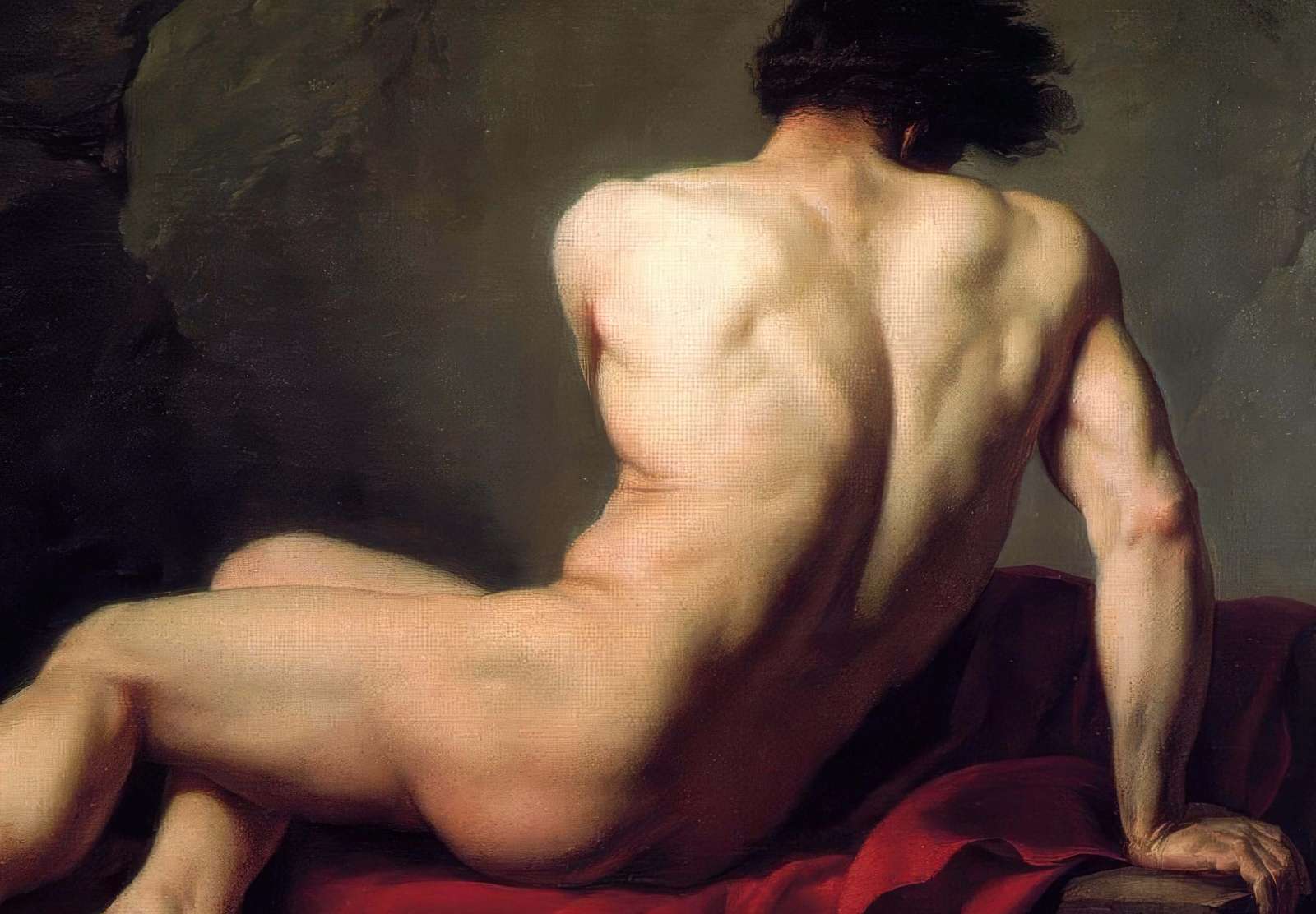Reprodukcija „Patroklas“, Jacques-Louis David (1780)