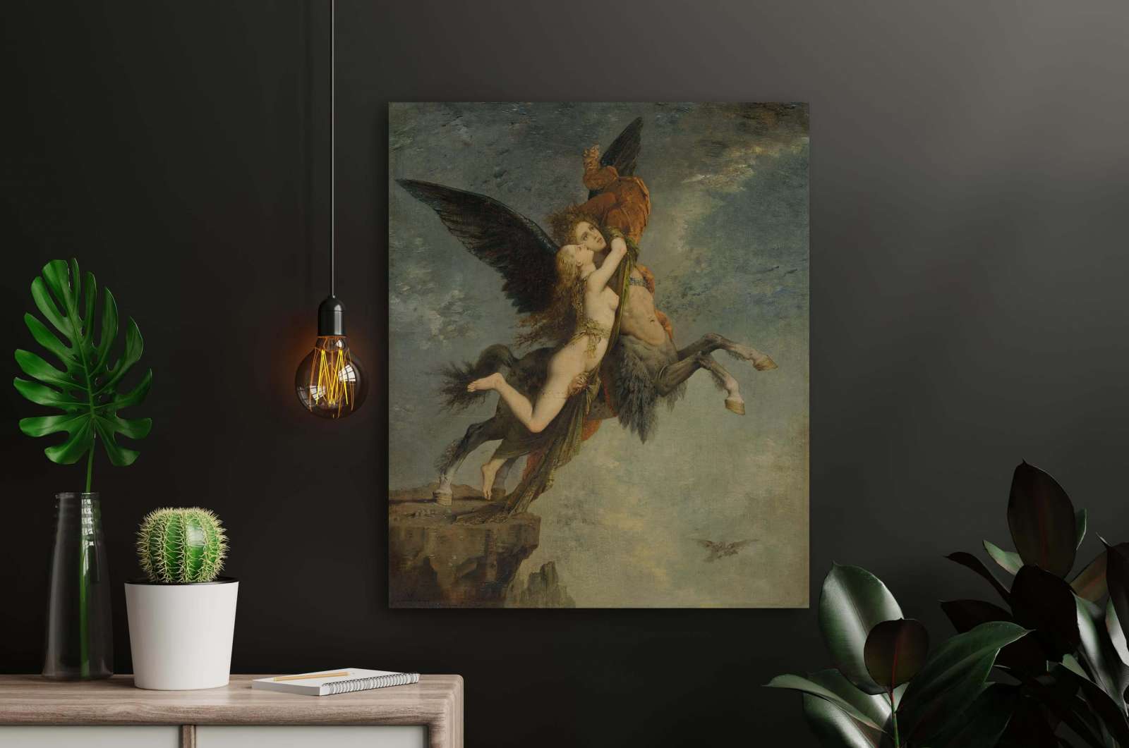 Reprodukcija „Chimera“, Gustave Moreau (1867)