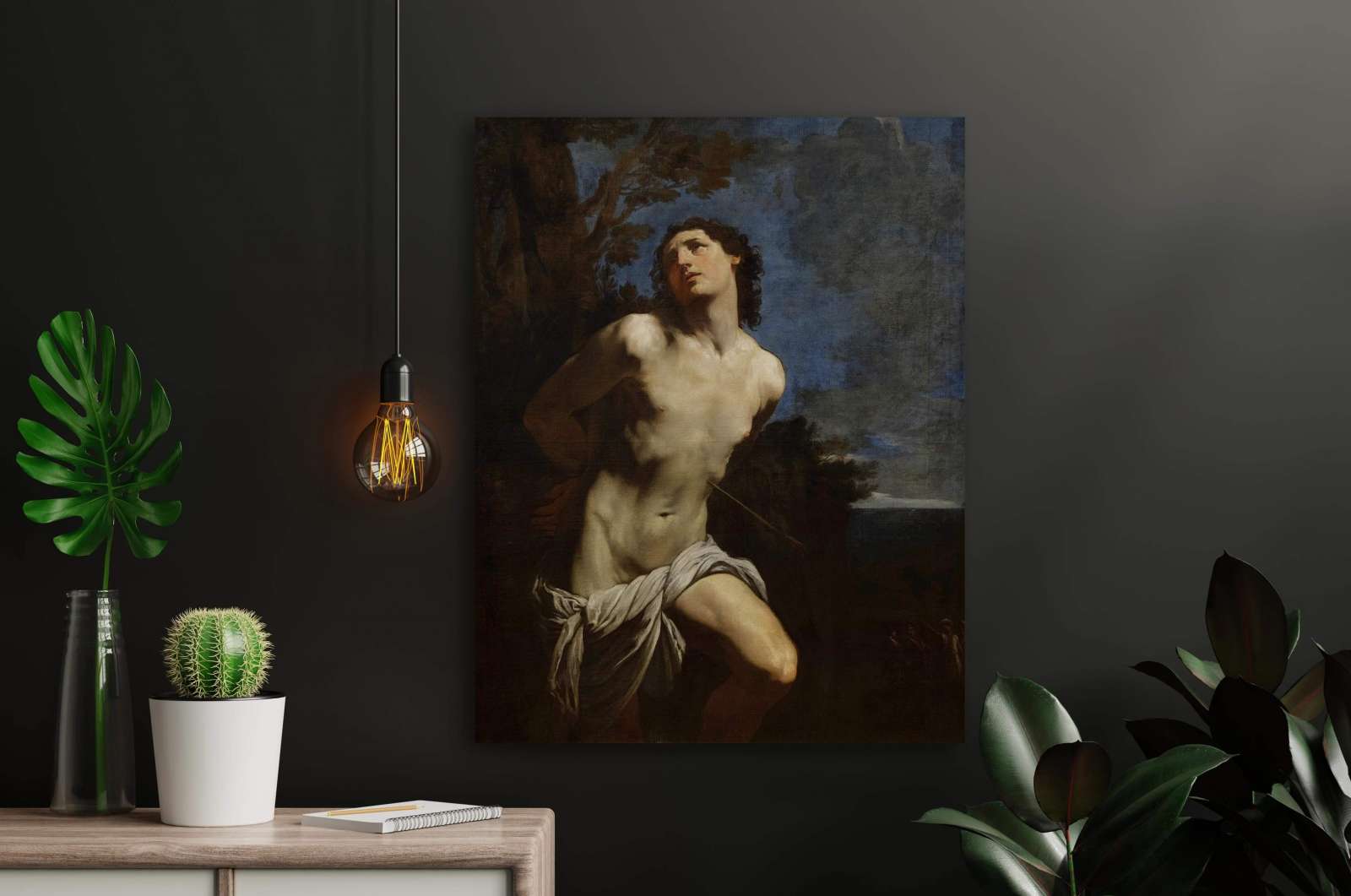 Reprodukcija „Šventasis Sebastijonas“, Guido Reni