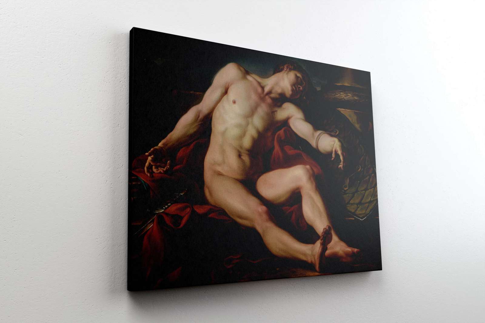 Reprodukcija „Mirštantis gladiatorius“, Jean Simon Berthelemy
