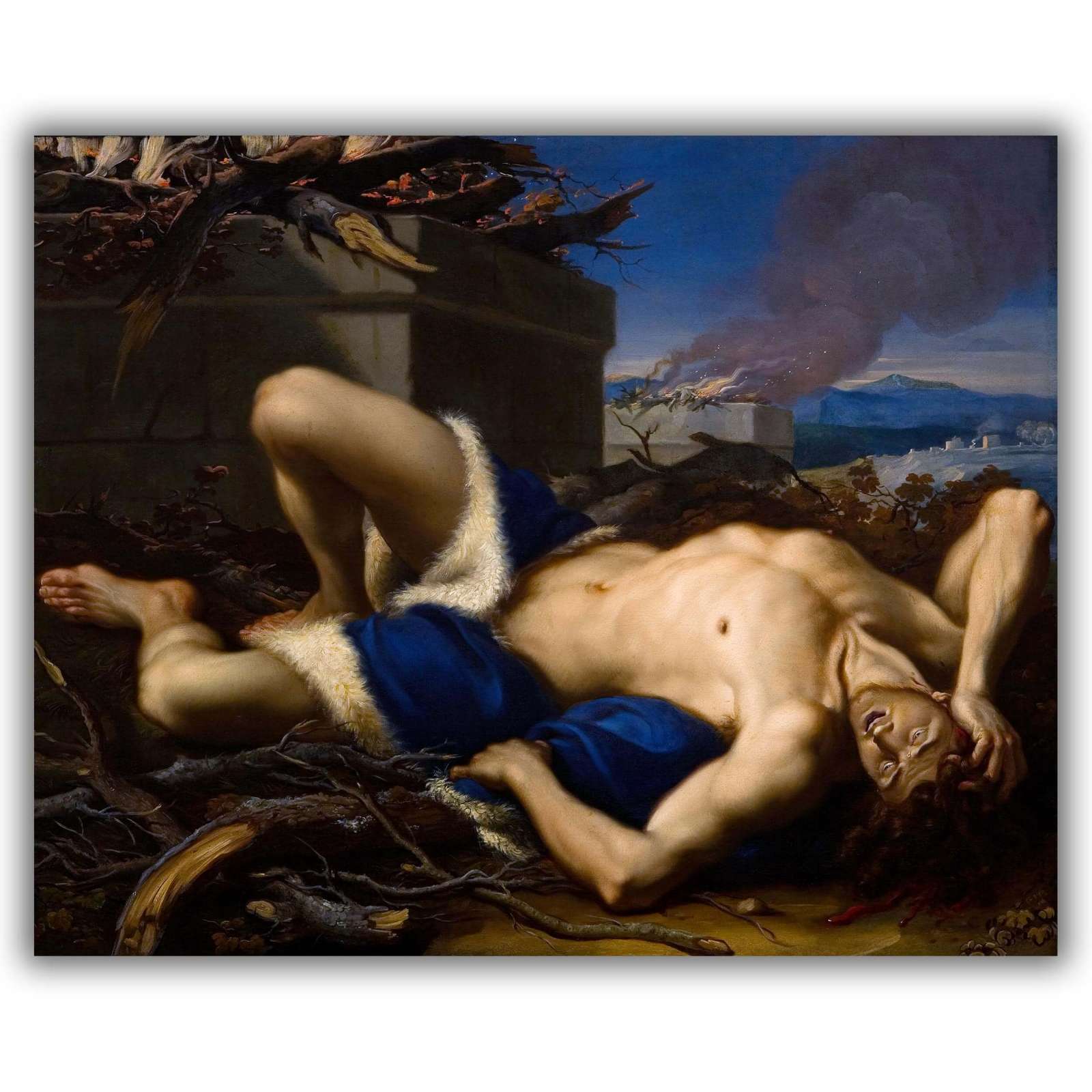 Reprodukcija „Abelio mirtis“, Antonio Balestra