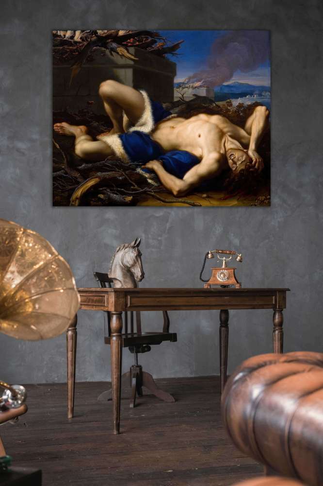 Reprodukcija „Abelio mirtis“, Antonio Balestra