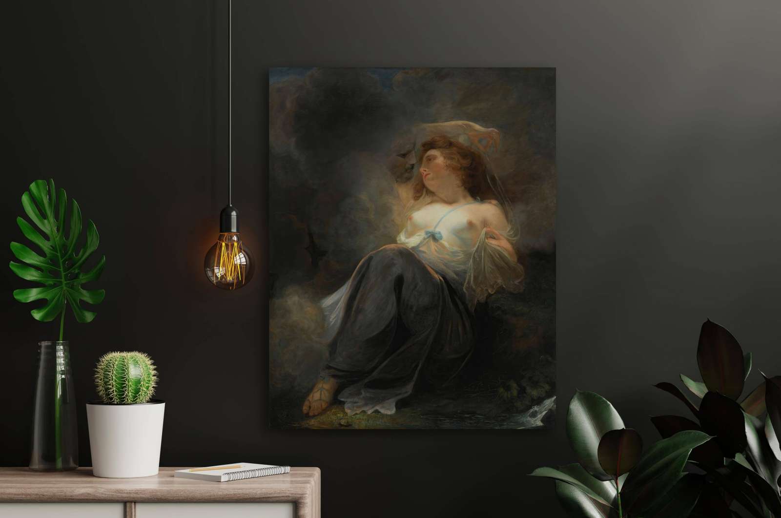 Reprodukcija „Jupiteris ir Ijo“, John Hoppner