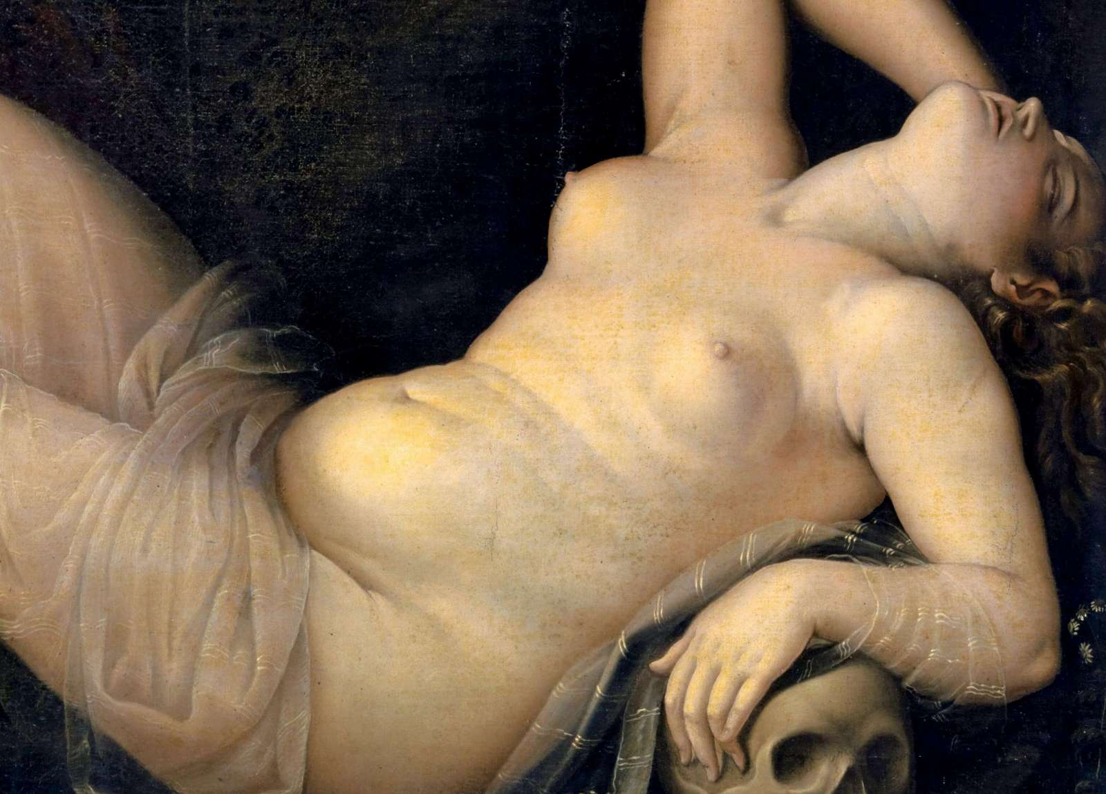 Reprodukcija „Miegas – mirties vaizdas“, Annibale Carracci