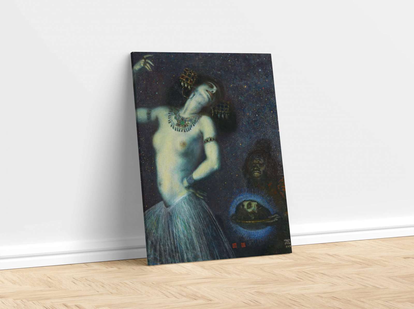 Reprodukcija „Salomėja II“, Franz von Stuck (1906)