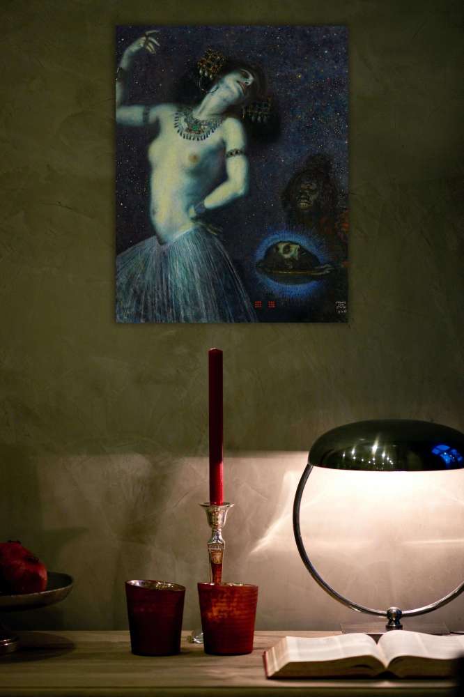 Reprodukcija „Salomėja II“, Franz von Stuck (1906)