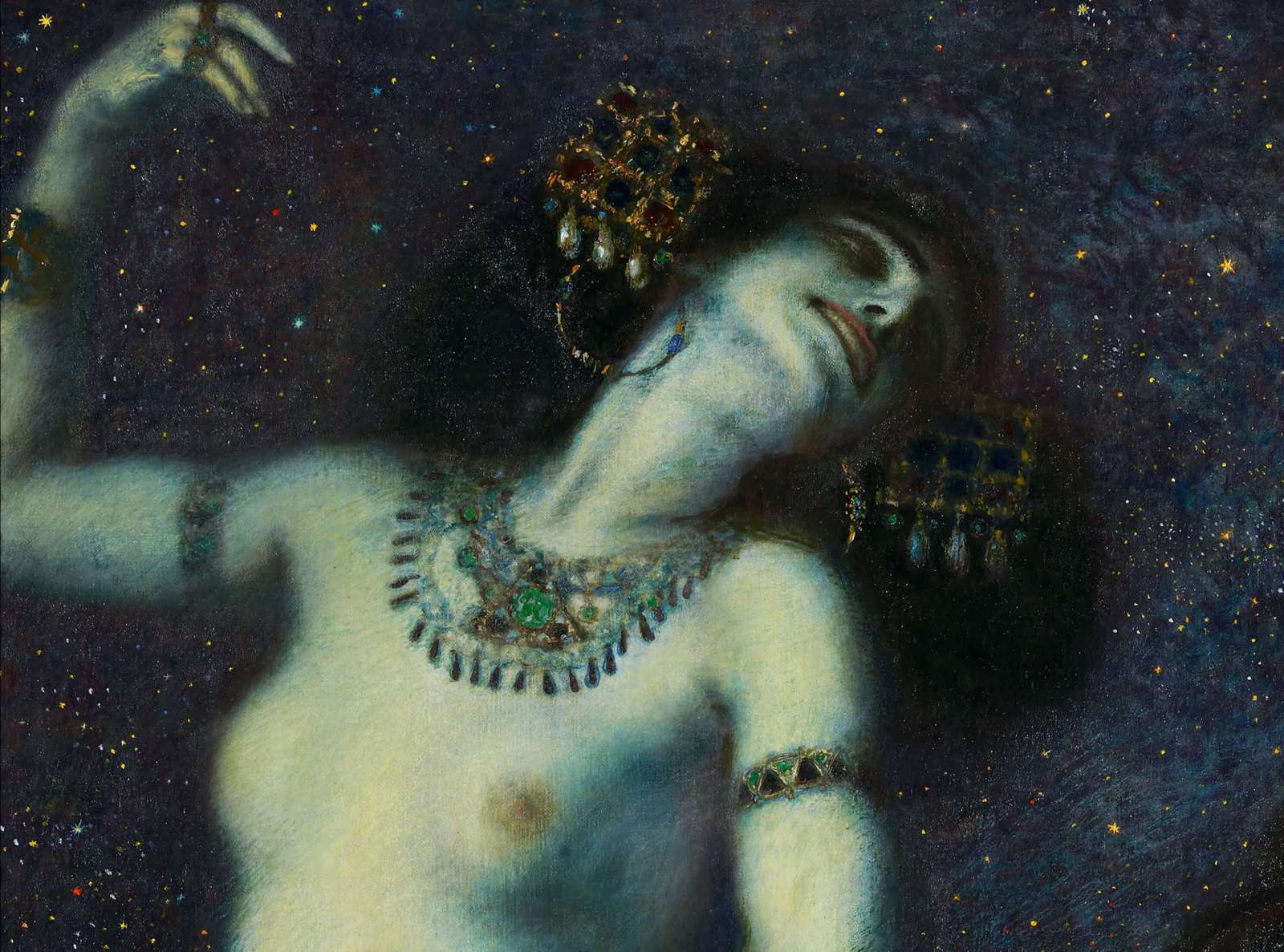Reprodukcija „Salomėja II“, Franz von Stuck (1906)