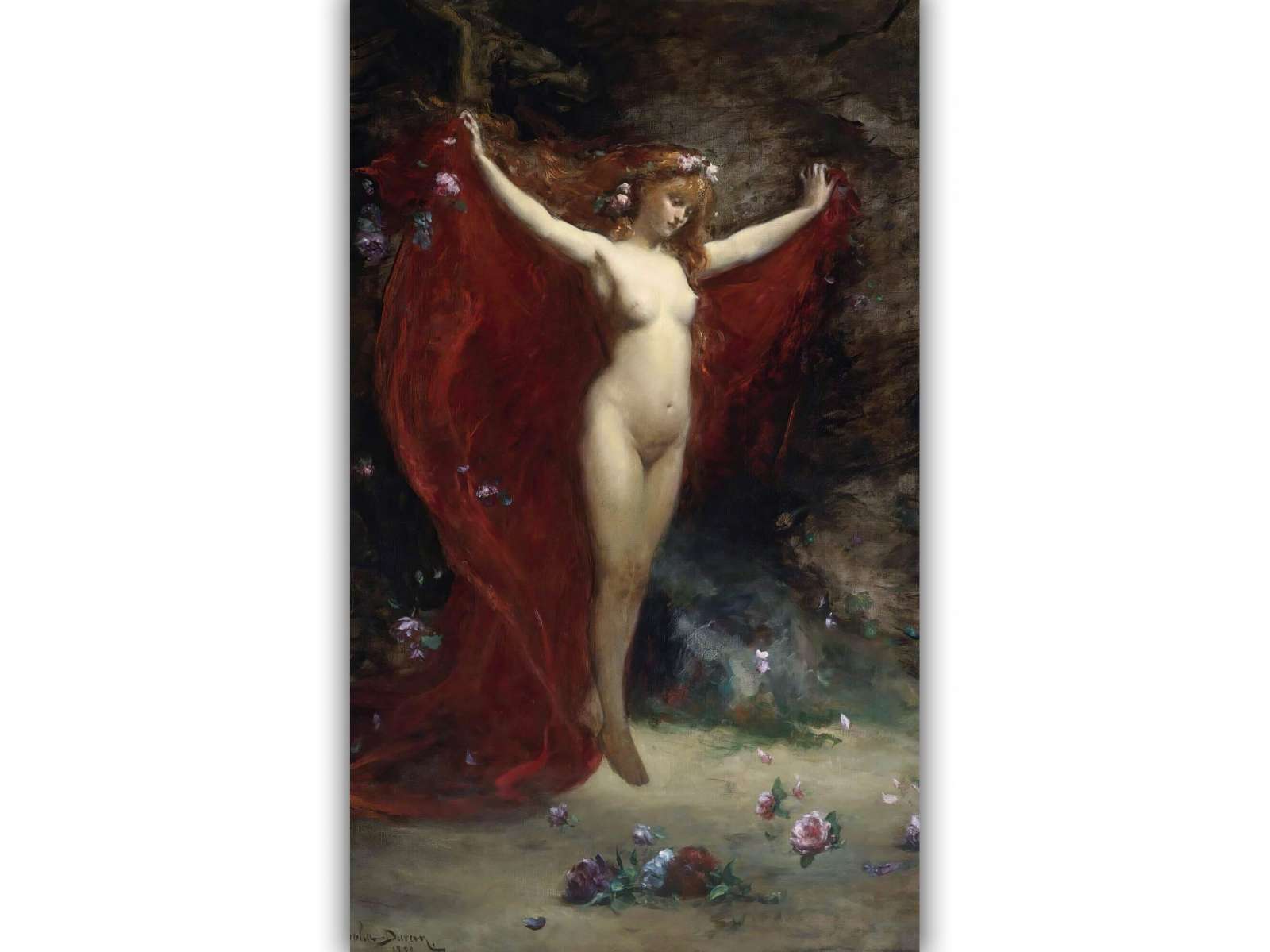 Reprodukcija „Vizija“, Carolus Duran (1883)