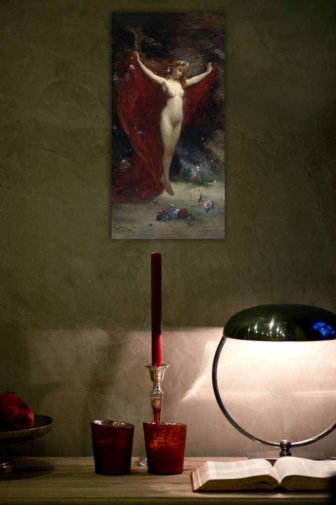 Reprodukcija „Vizija“, Carolus Duran (1883)